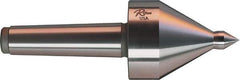 Riten - MT5 Taper Shank, 3-1/2" Head Diam 1,165 Lb Capacity Live Center - 3,500 Max RPM, 4-5/8" Head Length, 3/4" Point Diam, 1-1/8" Point Len, 1,165 Lb Max Workpc, 4-5/8" OAL, Pipe Nose Point - Top Tool & Supply