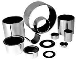 TriStar - 3/16" Inside x 1/4" Outside Diam, Steel/PTFE Sleeve Bearing - 3/8" OAL - Top Tool & Supply