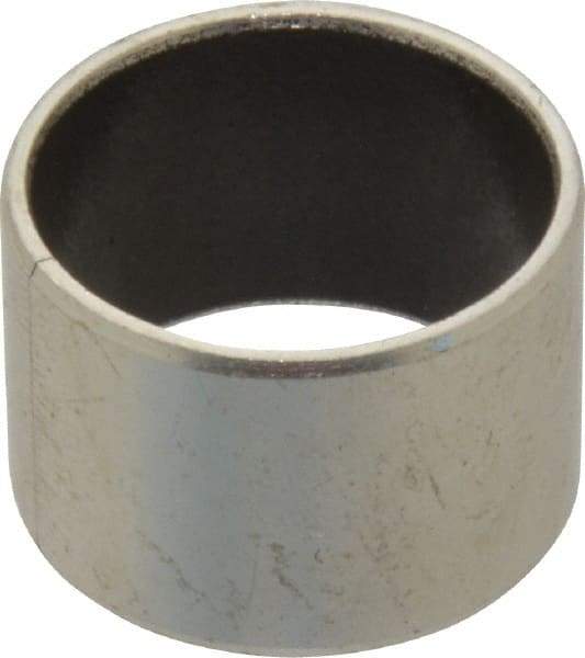 TriStar - 1" Inside x 1-1/8" Outside Diam, Steel/PTFE Sleeve Bearing - 3/4" OAL - Top Tool & Supply