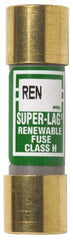 Cooper Bussmann - 250 VAC, 15 Amp, Time Delay Renewable Fuse - Fuse Holder Mount, 50.8mm OAL, 10 (RMS) kA Rating, 9/16" Diam - Top Tool & Supply