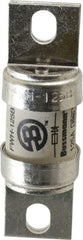 Cooper Bussmann - 500 VAC/VDC, 125 Amp, Fast-Acting Semiconductor/High Speed Fuse - Bolt-on Mount, 3-5/8" OAL, 200 (RMS Symmetrical), 50 at DC kA Rating, 1-5/32" Diam - Top Tool & Supply