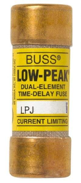 Cooper Bussmann - 300 VDC, 600 VAC, 1.8 Amp, Time Delay General Purpose Fuse - Fuse Holder Mount, 2-1/4" OAL, 100 at DC, 300 at AC (RMS) kA Rating, 13/16" Diam - Top Tool & Supply