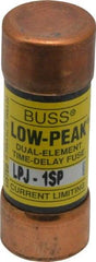 Cooper Bussmann - 300 VDC, 600 VAC, 1 Amp, Time Delay General Purpose Fuse - Fuse Holder Mount, 2-1/4" OAL, 100 at DC, 300 at AC (RMS) kA Rating, 13/16" Diam - Top Tool & Supply