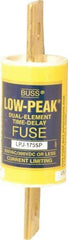 Cooper Bussmann - 300 VDC, 600 VAC, 175 Amp, Time Delay General Purpose Fuse - Bolt-on Mount, 5-3/4" OAL, 100 at DC, 300 at AC (RMS) kA Rating, 1-5/8" Diam - Top Tool & Supply