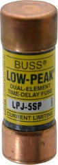 Cooper Bussmann - 300 VDC, 600 VAC, 5 Amp, Time Delay General Purpose Fuse - Fuse Holder Mount, 2-1/4" OAL, 100 at DC, 300 at AC (RMS) kA Rating, 13/16" Diam - Top Tool & Supply