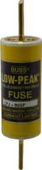 Cooper Bussmann - 300 VDC, 600 VAC, 90 Amp, Time Delay General Purpose Fuse - Bolt-on Mount, 4-5/8" OAL, 100 at DC, 300 at AC (RMS) kA Rating, 1-1/8" Diam - Top Tool & Supply