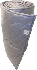 Singer Safety - 25' Long x 48" Wide, Fiberglass Roll - ASTM E-84 Specification, Metallic Gray - Top Tool & Supply