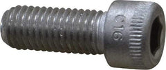 Holo-Krome - 1/4-28 UNF Hex Socket Drive, Socket Cap Screw - Grade 18-8 Stainless Steel, Uncoated, Fully Threaded, 5/8" Length Under Head - Top Tool & Supply