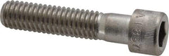 Holo-Krome - 3/8-16 UNC Hex Socket Drive, Socket Cap Screw - Grade 18-8 Stainless Steel, Uncoated, Partially Threaded, 1-3/4" Length Under Head - Top Tool & Supply