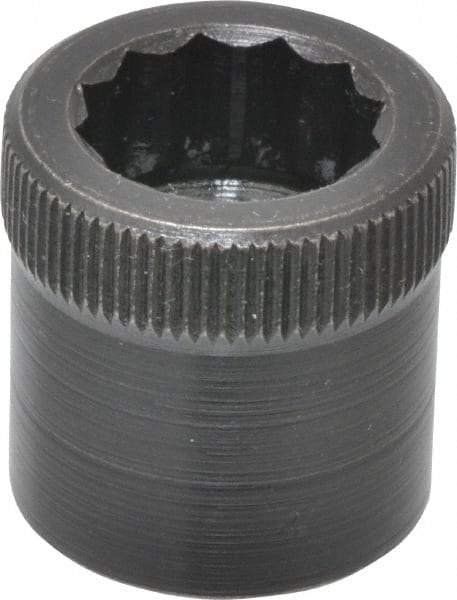 Holo-Krome - 1/2-20" Thread Uncoated Steel Allen Nut - 1/2" Diam, 1/2" Hex Key - Top Tool & Supply