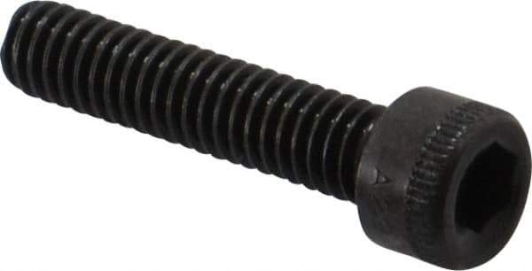 Holo-Krome - #6-40 UNF Hex Socket Drive, Socket Cap Screw - Alloy Steel, Black Oxide Finish, Fully Threaded, 5/8" Length Under Head - Top Tool & Supply