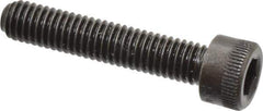 Holo-Krome - #10-32 UNF Hex Socket Drive, Socket Cap Screw - Alloy Steel, Black Oxide Finish, Fully Threaded, 1" Length Under Head - Top Tool & Supply