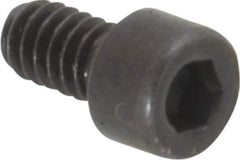 Holo-Krome - #3-48 UNC Hex Socket Drive, Socket Cap Screw - Alloy Steel, Black Oxide Finish, Fully Threaded, 3/16" Length Under Head - Top Tool & Supply