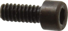 Holo-Krome - #3-48 UNC Hex Socket Drive, Socket Cap Screw - Alloy Steel, Black Oxide Finish, Fully Threaded, 1/4" Length Under Head - Top Tool & Supply