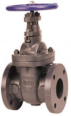 NIBCO - 14" Pipe, Class 125, Flanged Iron Solid Wedge Stem Gate Valve with Iron Trim - 200 WOG, 125 WSP, Bolted Bonnet - Top Tool & Supply