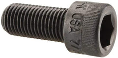 Holo-Krome - 7/16-20 UNF Hex Socket Drive, Socket Cap Screw - Alloy Steel, Black Oxide Finish, Fully Threaded, 1" Length Under Head - Top Tool & Supply