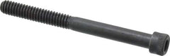 Holo-Krome - 1/4-20 UNC Hex Socket Drive, Socket Cap Screw - Alloy Steel, Black Oxide Finish, Partially Threaded, 2-3/4" Length Under Head - Top Tool & Supply