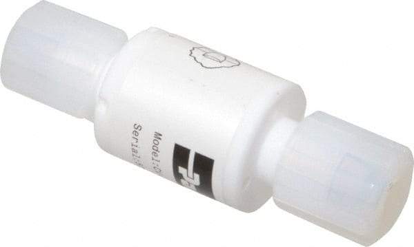 Parker - 3/8" PTFE Check Valve - Inline, PARGRIP x PARGRIP, 120 WOG - Top Tool & Supply