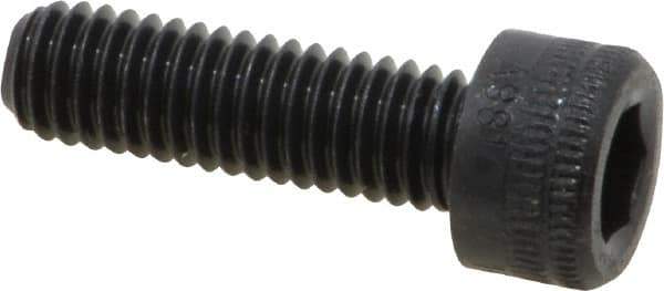 Holo-Krome - M6x1.00 Metric Coarse Hex Socket Drive, Socket Cap Screw - Grade 12.9 Alloy Steel, Black Oxide Finish, Fully Threaded, 20mm Length Under Head - Top Tool & Supply