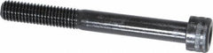 Holo-Krome - M8x1.25 Metric Coarse Hex Socket Drive, Socket Cap Screw - Grade 12.9 Alloy Steel, Black Oxide Finish, Partially Threaded, 70mm Length Under Head - Top Tool & Supply