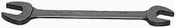 Proto - 3/4" x 7/8" Standard Open End Wrench - 9-39/64" OAL, Double End, Black Finish, 15° Head Angle - Top Tool & Supply