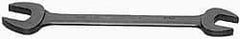 Proto - 3/4" x 7/8" Standard Open End Wrench - 9-39/64" OAL, Double End, Black Finish, 15° Head Angle - Top Tool & Supply