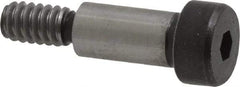 Holo-Krome - 1/4" Shoulder Diam x 1/2" Shoulder Length, #10-24 UNRC, Hex Socket Shoulder Screw - 8 Alloy Steel, Uncoated, 0.357 to 3/8" Head Diam - Top Tool & Supply