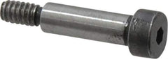 Holo-Krome - 1/4" Shoulder Diam x 3/4" Shoulder Length, #10-24 UNRC, Hex Socket Shoulder Screw - 8 Alloy Steel, Uncoated, 0.357 to 3/8" Head Diam - Top Tool & Supply