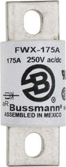 Cooper Bussmann - 250 VAC/VDC, 175 Amp, Fast-Acting Semiconductor/High Speed Fuse - Stud Mount Mount, 3-1/8" OAL, 200 (RMS), 50 at DC kA Rating, 1-7/32" Diam - Top Tool & Supply