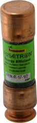 Cooper Bussmann - 125 VDC, 250 VAC, 17.5 Amp, Time Delay General Purpose Fuse - Fuse Holder Mount, 50.8mm OAL, 20 at DC, 200 (RMS) kA Rating, 9/16" Diam - Top Tool & Supply