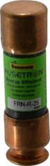 Cooper Bussmann - 125 VDC, 250 VAC, 25 Amp, Time Delay General Purpose Fuse - Fuse Holder Mount, 50.8mm OAL, 20 at DC, 200 (RMS) kA Rating, 9/16" Diam - Top Tool & Supply