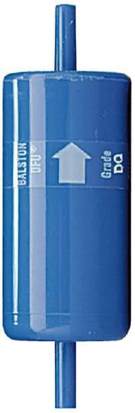 Parker - 1/4" Outlet, 125 Max psi, Inline Filters, Regulators & Lubricators - 14.6 CFM, Disposable Gas or Liquid Filter, 4-1/2" Long - Top Tool & Supply