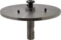 Weiler - 7/8" Arbor Hole to 3/4" Shank Diam Drive Arbor - For 6" Weiler Disc Brushes, Attached Spindle, Flow Through Spindle - Top Tool & Supply