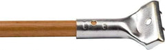 Weiler - 60 x 15/16" Wood Handle for Strip Broom - Tan - Top Tool & Supply