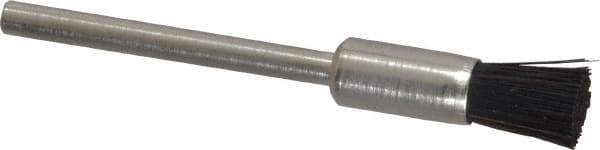 Weiler - 1/4" Brush Diam, End Brush - 1/8" Diam Shank, 37,000 Max RPM - Top Tool & Supply