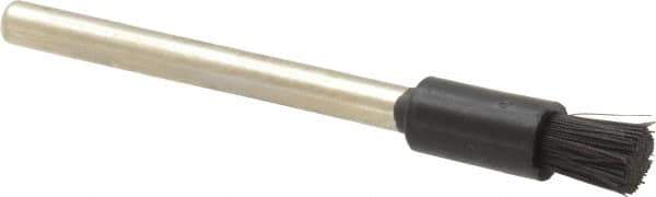 Weiler - 3/16" Brush Diam, End Brush - 1/8" Diam Shank, 37,000 Max RPM - Top Tool & Supply