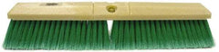 Weiler - 18" General Purpose Synthetic Push Broom - 3" Bristle Length, Foam Block, Threaded Handle Connection, Handle Sold Separately - Top Tool & Supply