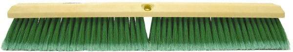 Weiler - 24" General Purpose Synthetic Push Broom - 3" Bristle Length, Foam Block, Threaded Handle Connection, Handle Sold Separately - Top Tool & Supply