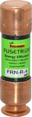 Cooper Bussmann - 125 VDC, 250 VAC, 4 Amp, Time Delay General Purpose Fuse - Fuse Holder Mount, 50.8mm OAL, 20 at DC, 200 (RMS) kA Rating, 9/16" Diam - Top Tool & Supply