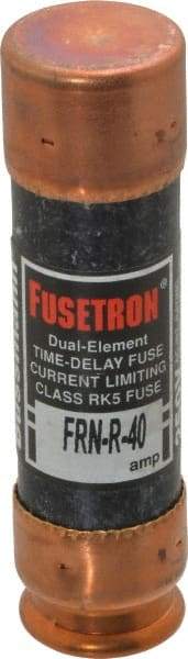 Cooper Bussmann - 125 VDC, 250 VAC, 40 Amp, Time Delay General Purpose Fuse - Fuse Holder Mount, 76.2mm OAL, 20 at DC, 200 (RMS) kA Rating, 13/16" Diam - Top Tool & Supply