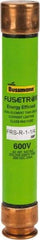 Cooper Bussmann - 300 VDC, 600 VAC, 1.25 Amp, Time Delay General Purpose Fuse - Fuse Holder Mount, 127mm OAL, 20 at DC, 200 (RMS) kA Rating, 13/16" Diam - Top Tool & Supply