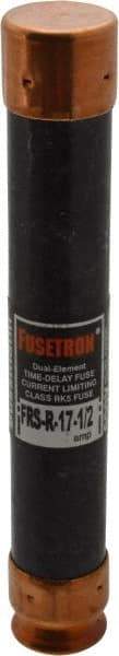 Cooper Bussmann - 300 VDC, 600 VAC, 17.5 Amp, Time Delay General Purpose Fuse - Fuse Holder Mount, 127mm OAL, 20 at DC, 200 (RMS) kA Rating, 13/16" Diam - Top Tool & Supply