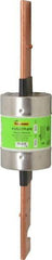 Cooper Bussmann - 300 VDC, 600 VAC, 225 Amp, Time Delay General Purpose Fuse - Bolt-on Mount, 11-5/8" OAL, 20 at DC, 200 (RMS) kA Rating, 2-9/16" Diam - Top Tool & Supply