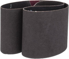 Norton - 3" Wide x 24" OAL, 120 Grit, Silicon Carbide Abrasive Belt - Silicon Carbide, Fine, Coated, Wet - Top Tool & Supply