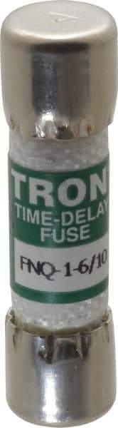 Cooper Bussmann - 500 VAC, 1.6 Amp, Time Delay General Purpose Fuse - Fuse Holder Mount, 1-1/2" OAL, 10 at AC kA Rating, 13/32" Diam - Top Tool & Supply