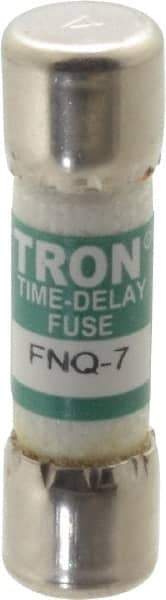 Cooper Bussmann - 500 VAC, 7 Amp, Time Delay General Purpose Fuse - Fuse Holder Mount, 1-1/2" OAL, 10 at AC kA Rating, 13/32" Diam - Top Tool & Supply