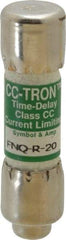 Cooper Bussmann - 300 VDC, 600 VAC, 20 Amp, Time Delay General Purpose Fuse - Fuse Holder Mount, 1-1/2" OAL, 20 at DC, 200 at AC (RMS) kA Rating, 13/32" Diam - Top Tool & Supply