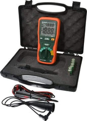 Extech - Digital LCD Display, 2,000 Megohm Electrical Insulation Resistance Tester & Megohmmeter - 1,000 VAC Max Test Voltage, Powered by 1.5V AA Battery - Top Tool & Supply