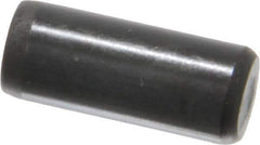 Holo-Krome - 5/16" Diam x 3/4" Pin Length Grade 8 Alloy Steel Standard Dowel Pin - Black Luster Finish, C 47-58 & C 60 (Surface) Hardness, 1 Beveled & 1 Rounded End - Top Tool & Supply