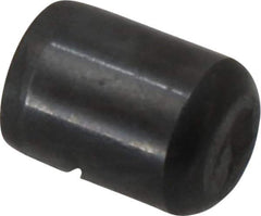 Holo-Krome - 3/8" Diam x 1/2" Pin Length Grade 8 Alloy Steel Standard Dowel Pin - Black Luster Finish, C 47-58 & C 60 (Surface) Hardness, 1 Beveled & 1 Rounded End - Top Tool & Supply